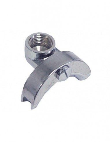 Filter holder spout 3/8" 2-way curved/short, outlet distance 45 mm