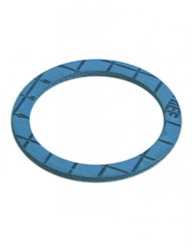 Flat gasket fibre D1 ø 60mm D2 ø 48mm thickness