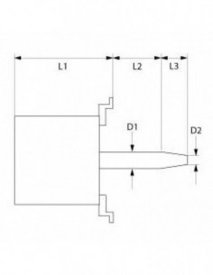 Lainox oven fan motor type 1063/4M , 1 phase, 0,55kW 1400rpm 2