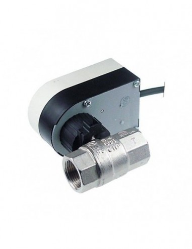 Ball valve oven inlet 3/4" IT outlet 3/4" IT 230V mode of operation electric cable length 200mm