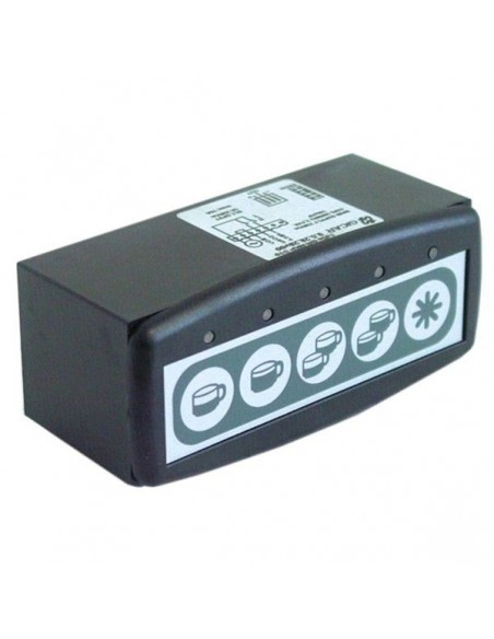 Keypad 1d5eGRNKPS10 unit black suitable for EXPOBAR