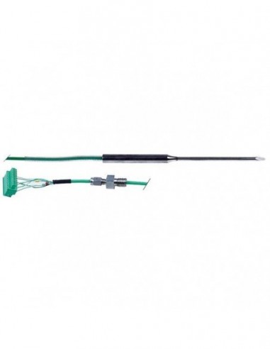 Core temperature probe thermocouple K (NiCr-Ni) cable PTFE -40 up to +250°C cable length 1,9m