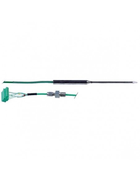Core temperature probe thermocouple K (NiCr-Ni) cable PTFE -40 up to +250°C cable length 1,9m