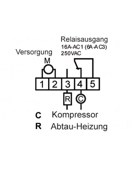 Defrost timer BIGATTI type SB3.81