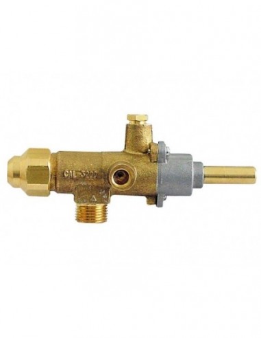 Gas tap COPRECI  type CAL-3200 gas input M18x1,5 (tube ø 12mm)