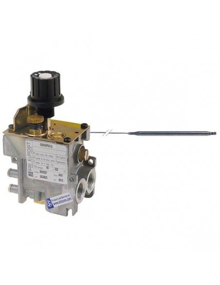Eurosit gas thermostat series 630, t.max. 320°C
