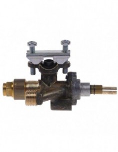 Gas tap SIRAL gas input pipe flange ø16mm bypass nozzle ø...