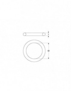 Ambach, Bertos O-ring EPDM thickness 5,34mm ID ø 47mm, 1pcs 2