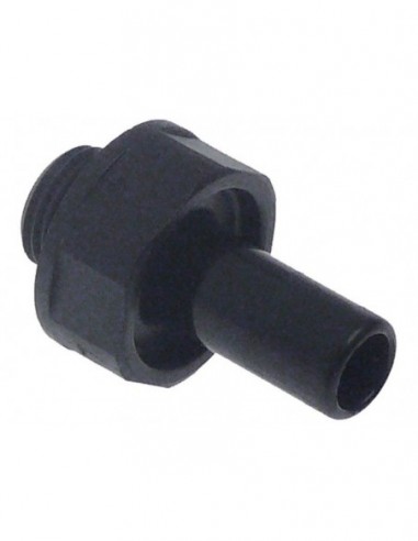 Baron, Lainox, Olis oven push-in fitting John Guest straight thread 1/8" BSP stub diameter 8mm