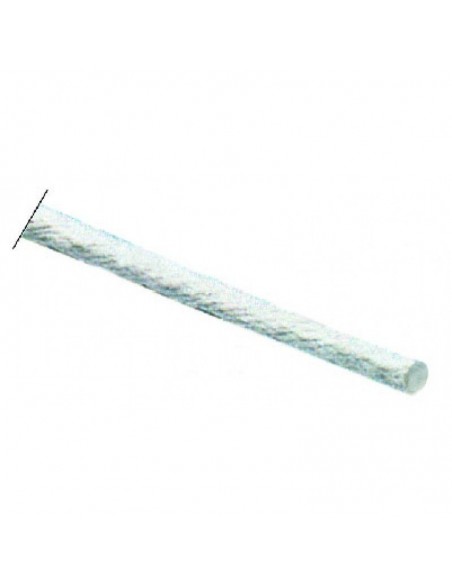 Sealing cord gasket braided round ø 8mm, t.max 550°C L-5meters long
