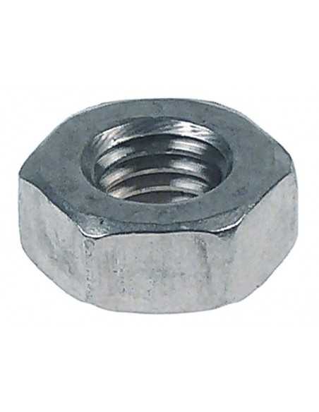 Nut thread M10L H 8mm WS 17