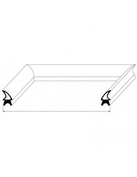 Retigo convection oven door gasket 755x620mm