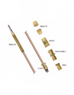 Thermocouple universal 6-piece L 1500 mm
