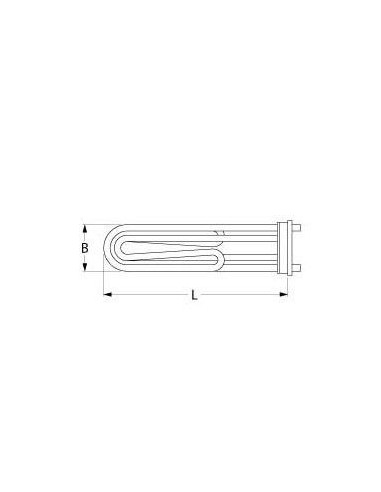 MKN boiling pan heating element 5000W, 400V