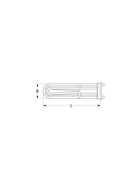 MKN boiling pan heating element 5000W, 400V
