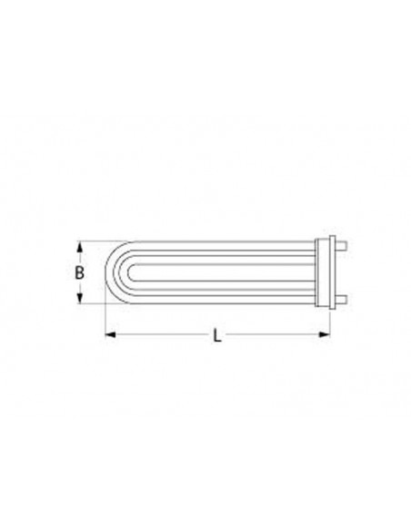 Ascaso, Ego 2040423000, Backer Facsa heating element 6000 W, 400 V
