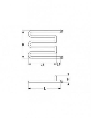 Lotus dish warmer heating element 700 W, 230 V