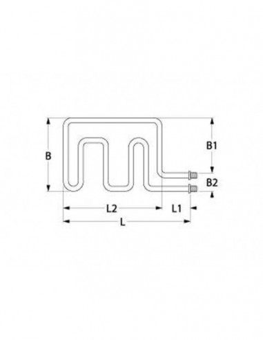 MKN oven heating element 950W, 380V