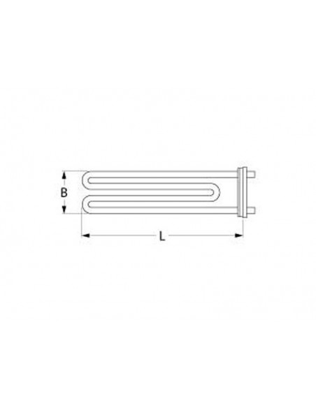 EGO immersion heating element 2000W, 230V