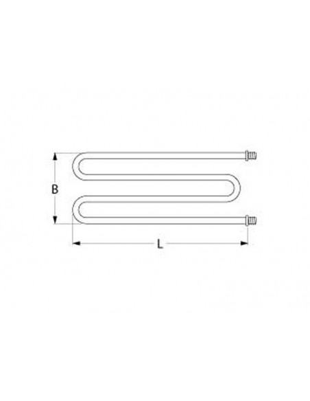 Cuppone pizza oven heating element 600W 400V