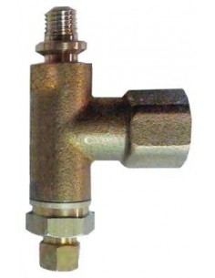 Pilot burner bottom part Bertos LPG nozzle ø 0,21mm