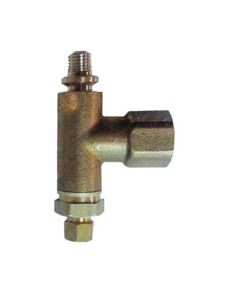 Pilot burner bottom part Bertos LPG nozzle ø 0,21mm