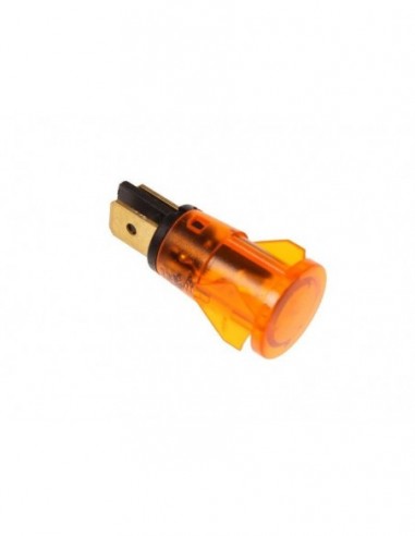 Indicator light ø 12mm yellow 230V Qty 1 pcs