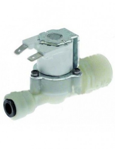 Unox, Tecnoeka, Garbin convection oven solenoid valve single straight 220/240V inlet 3/4" outlet JG 8mm