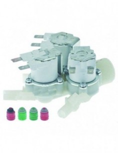 Lainox convection oven solenoid valve triple straight...