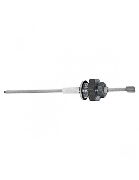 Level electrode ¼" overall length 150 mm sensor length 124 mm insulated sensor length 26 mm