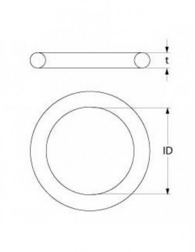 Zanussi, Meiko dishwashing O-ring EPDM...