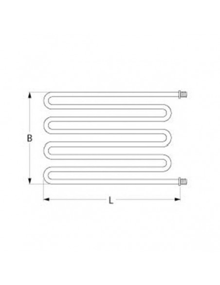 SIRMAN salamander heating element 1700W