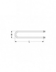 OEM dry heating element 500W 400V 2