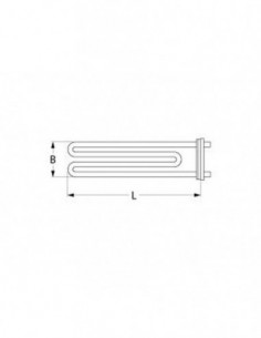 EGO immersion heating element 2000W, 230V 2