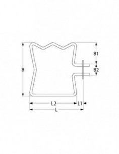 Kuppersbusch, EGO heating element 2000W, 400V 2
