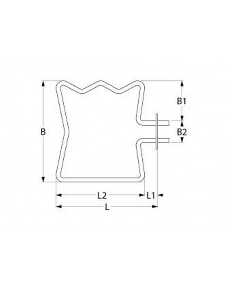 Kuppersbusch, EGO heating element 2000W, 400V