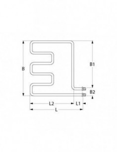 Paluk, MKN oven heating element 1500W, 380 V 2