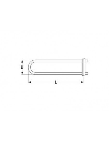 Immersion heating element 1000 W, 230 V