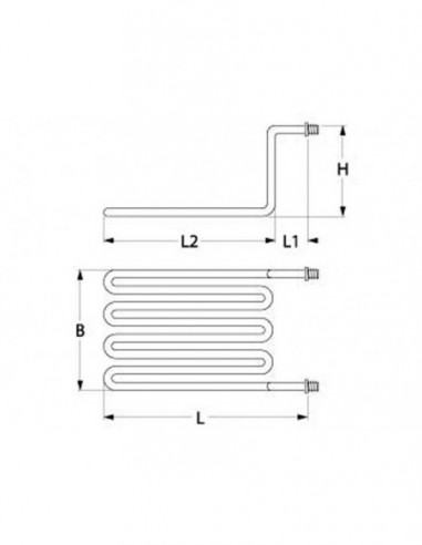 Capito fryer heating element 3000W, 230V