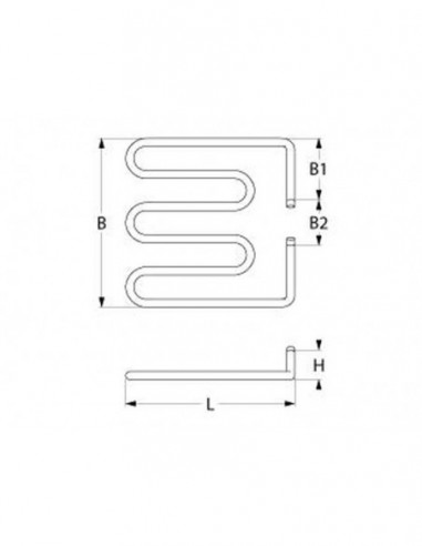 CF Cenedese grill heating element 1200 W, 230 V