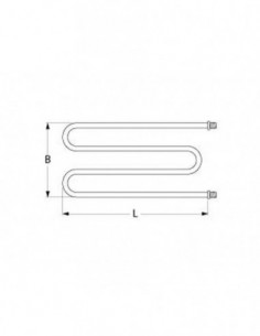 Dry deating Element 1000 W, 220 V 2