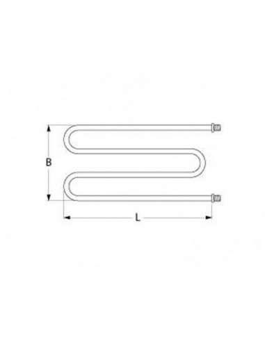 Dry deating Element 1000 W, 220 V