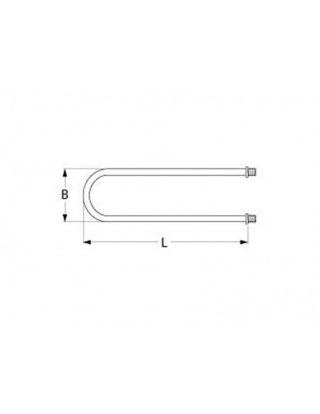 Aristarco dishwashing tank heating element 1500W