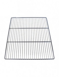 Grid shelf W 530mm L 650mm chrome-plated steel standard...