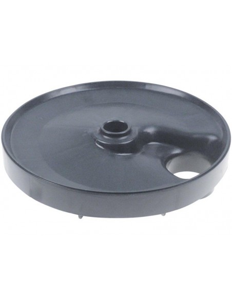 Bottom plastic for potato peeler machine