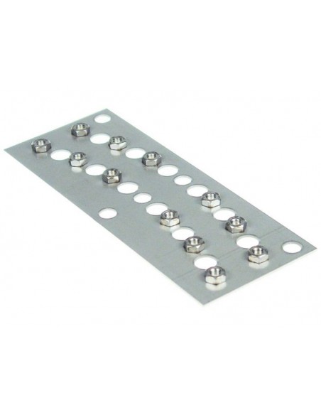 Rational flange suitable for convection heating element